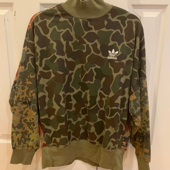 Adidas x Pharrel Williams Camo sweater - Picture 1 of 7